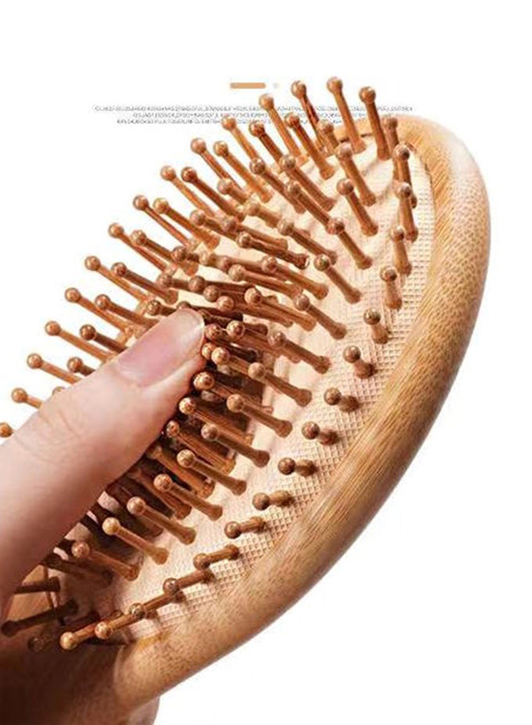 Oval Shape Hair Brush, YX63W, Beige