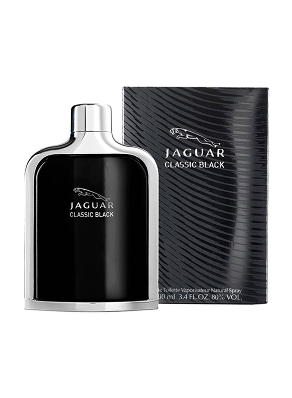 Jaguar 2-Piece Perfume Set for Men, Classic Black 100ml EDT, Classic 100ml EDT