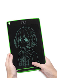 8.5-inch Portable LCD Writing and Drawing Tablet Fantastic Look Durable Sturdy for Kid, Green