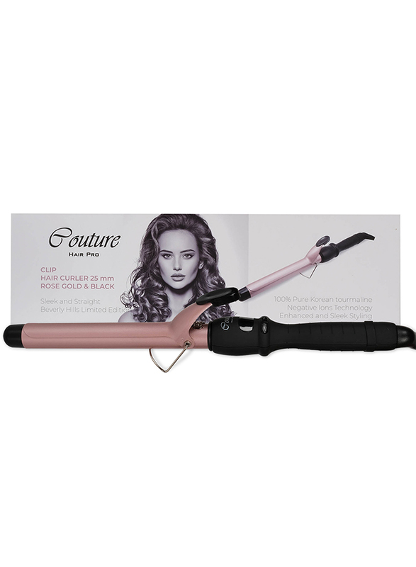 Couture Hair Pro Ceramic Hair Curler 13 MM -Fast Heatup - Premium Salon Quality - Long Lasting & Well defined Curls