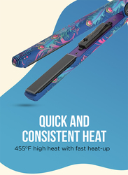 Couture Hair Pro Ceramic Hair Straightener - Premium Quality Hair tools- Fast Heat Up and Long Lasting - Peacock