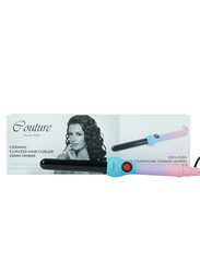 Couture Hair Pro Ceramic Hair Curler 25 MM- Ombre -Fast Heatup - Premium Salon Quality - Long Lasting & Well defined Curls