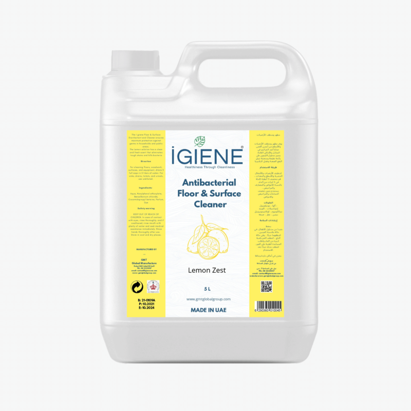 

iGIENE Floor & Surface Cleaner - Lemon Zest - 5 L