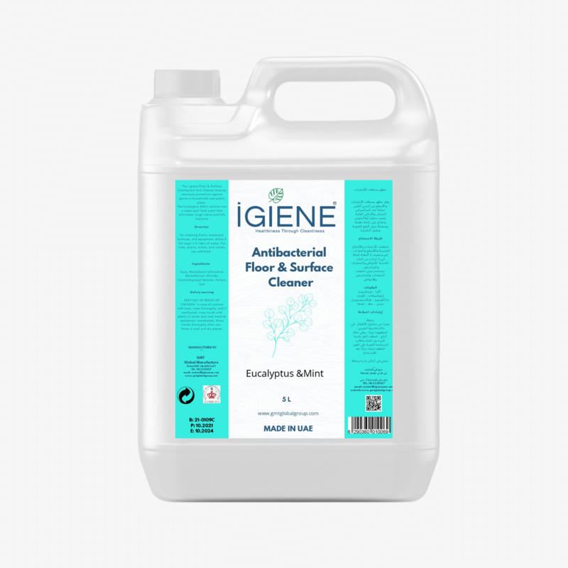 iGIENE Floor & Surface Cleaner - Eucalyptus & Mint - 5 L