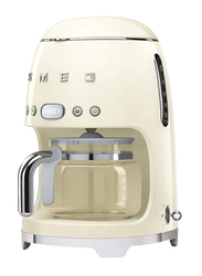 Smeg 50’s Retro Style Drip Coffee Machine, 1050W, Cream