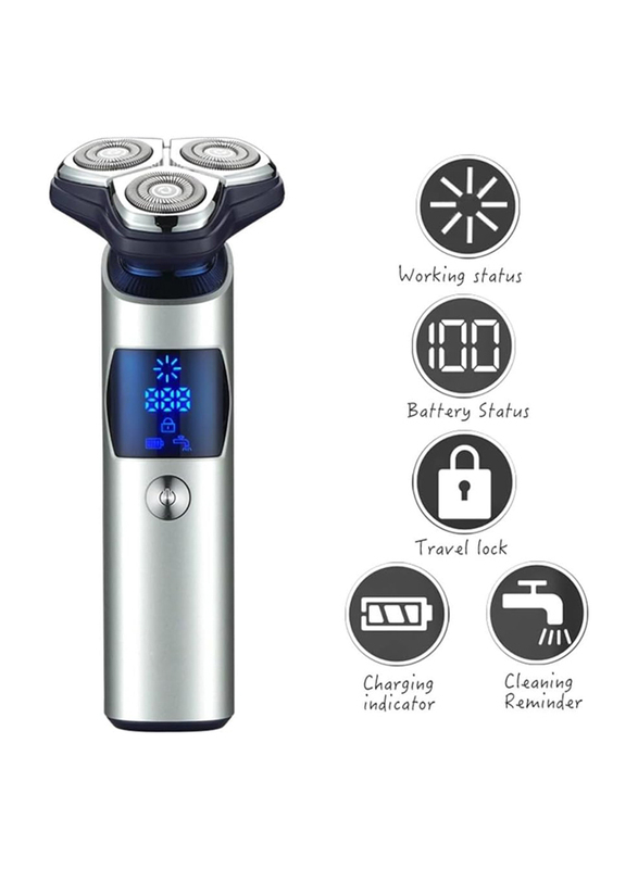 Topcore Blizz RS3 Electric Shaver, Silver