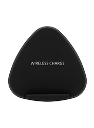 Amberjack QK11 ABS + PC Fast Charging Qi Wireless Charger Pad, 10W, Black