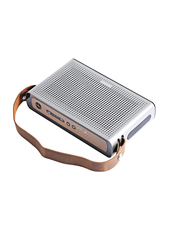 Topcore BTS-200 Rechargeable Bluetooth Speaker, Silver