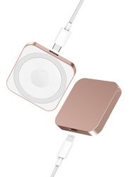 Amberjack 3-in-1 Portable Wireless Charger for Apple iPhone/AirPods/iWatch Series, Gold