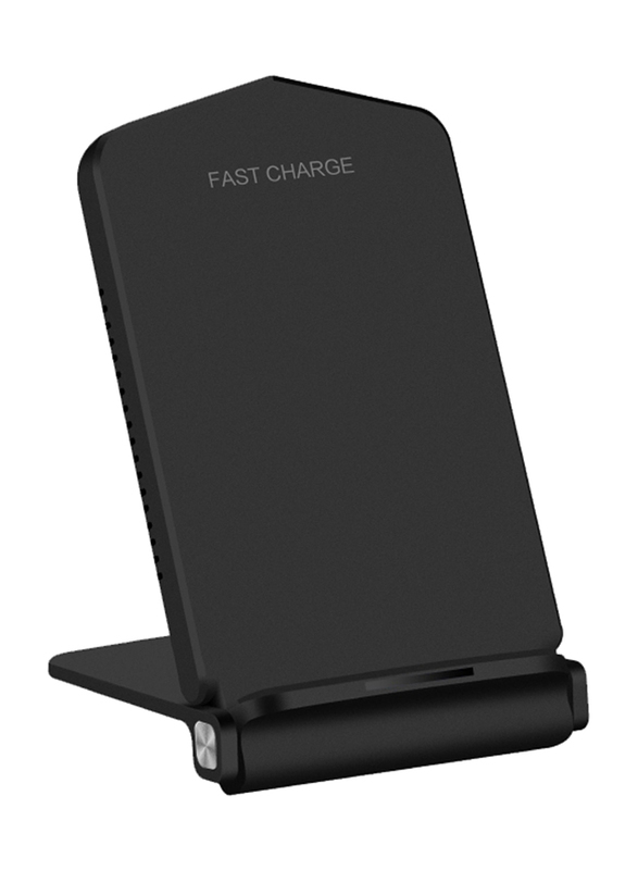 Amberjack Q200 ABS + PC Fast Charging Qi Wireless Fold Charger Pad, 5W, Black