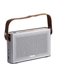 Topcore BTS-200 Rechargeable Bluetooth Speaker, Silver