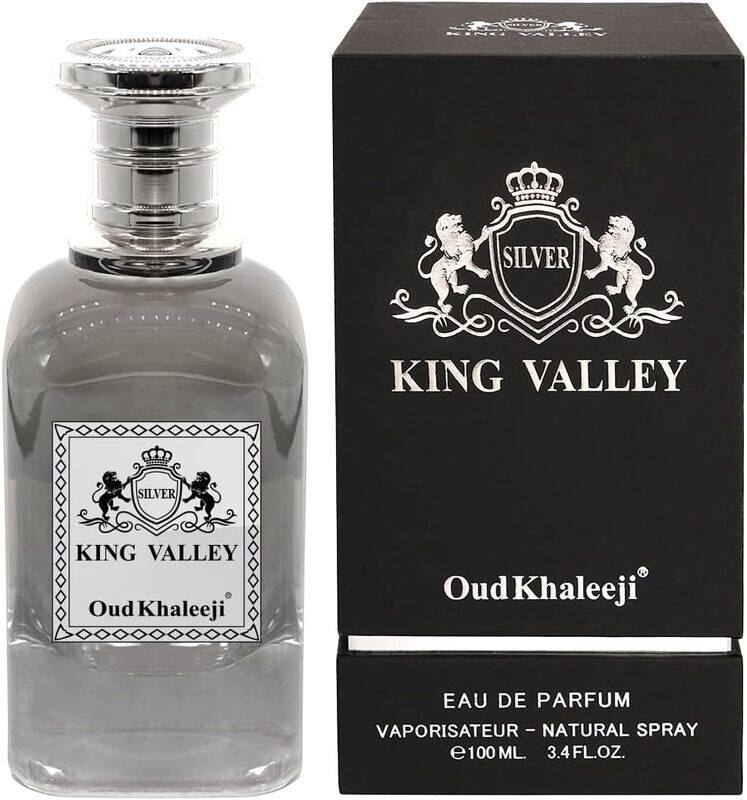 

Oud Khaleeji KING VALLEY SILVER EDP Perfume 100ml