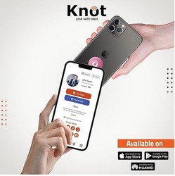Knot NFC Tag, for seamless connectivity with nfc technology