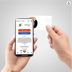 Knot NFC Card, for seamless connectivity with nfc technology