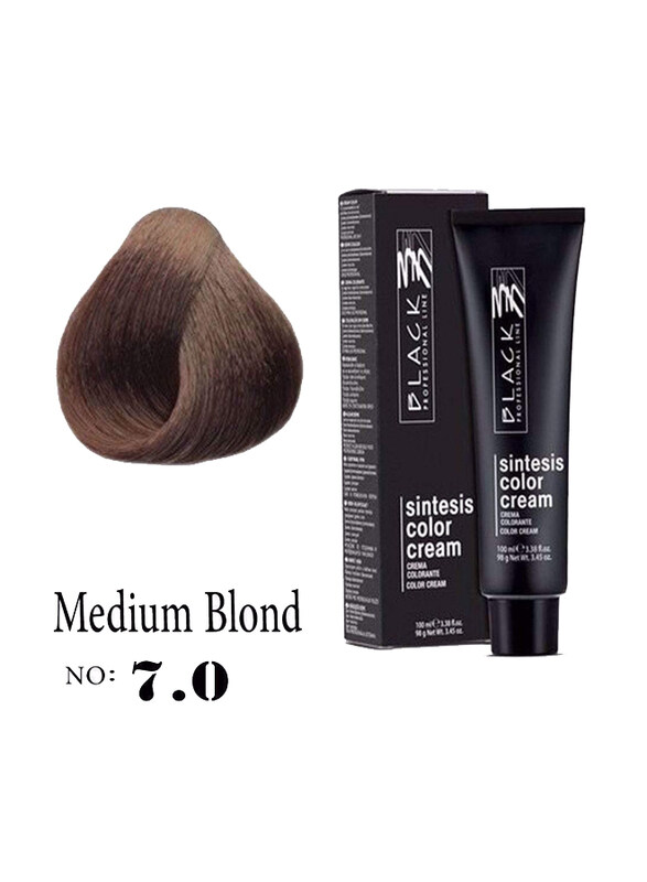 

Black Professional Line Sintesis Color Cream, 100ml, BLK150069, Medium Blonde 7.0