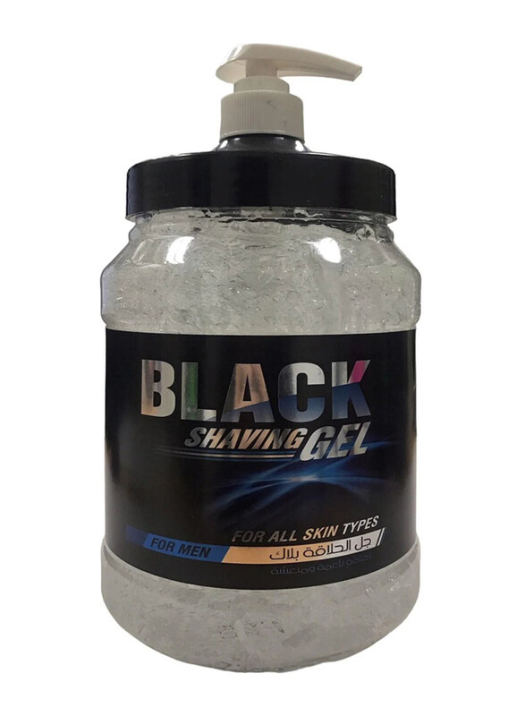 

Black Shaving Gel for All Skin Types, 2000ml