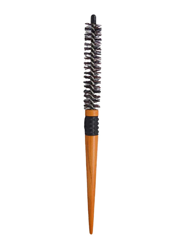 

Globalstar Boar Bristle Wood Roll Brush for All Hair Types, WB822-16, Brown