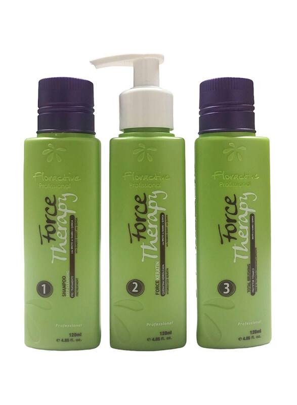 

Floractive Force Therapy Kit for All Hair Types, 3 x 120ml