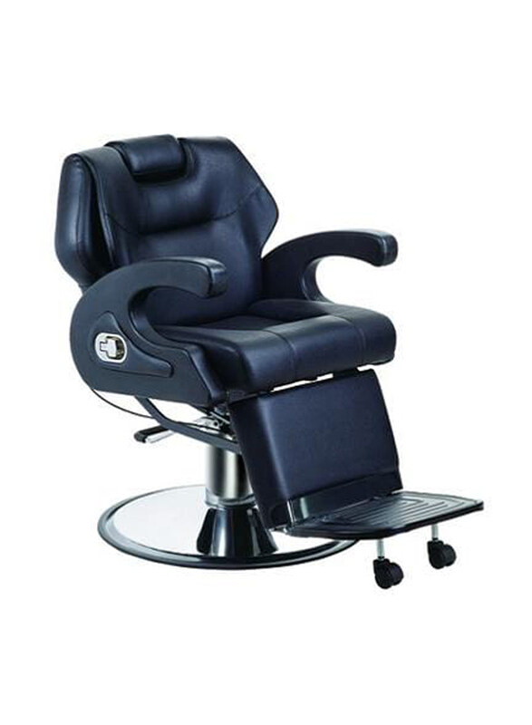 

Generic Professional Barber Chair, BS-2688B, Black/Silver