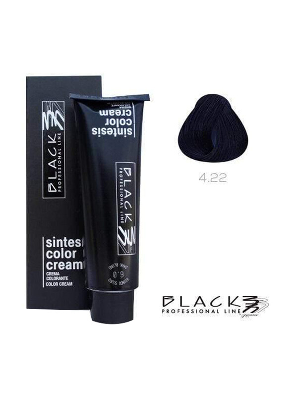 

Black Professional Line Sintesis Colour Cream, 100ml, BLK150037, Aubergine 4.22/4.77