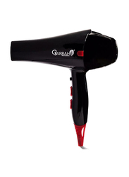 Gjarrah Professional Hair Dryer, 2500W, HD-1007, Red/Black