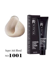 Black Professional Line Color Cream, Super Ash Blonde 1001