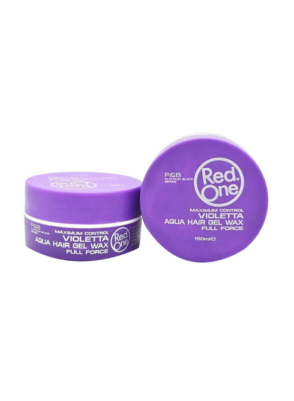 

RedOne Full Force Violetta Aqua Hair Gel Wax for All Hair Types, 150ml