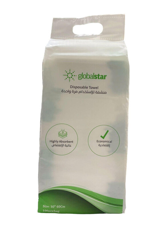 

Globalstar Disposable Hygienic Towels, 100 Pieces