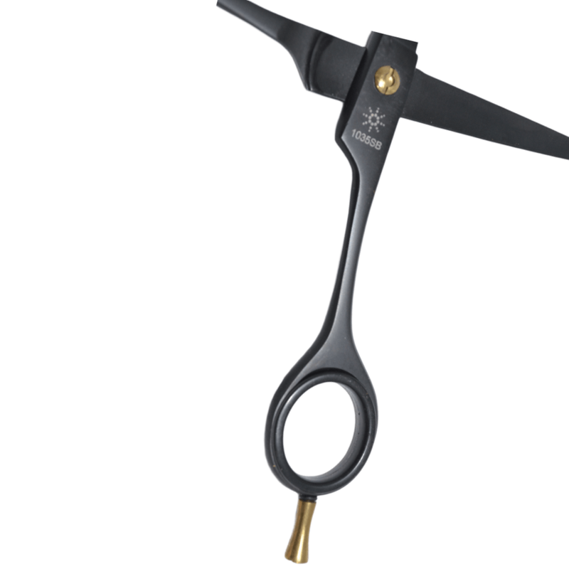 Globalstar Professional 6.5" Hair Cutting Scissors - Sleek Black Finish