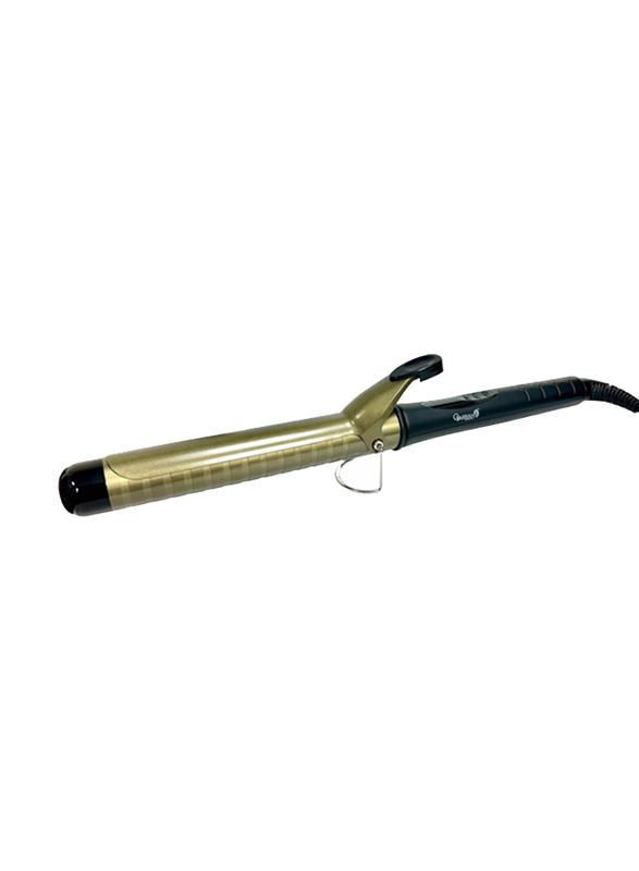 Gjarrah Professional Ceramic Hair Curler, 62W, 32mm, HW-1014, Green/Black