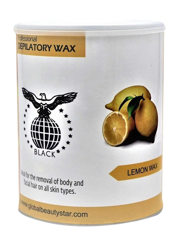 

Black Lemon Depilatory Wax Can, Yellow