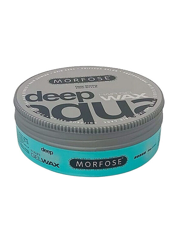 

Morfose Deep Aqua Hair Gel Wax for All Hair Types, 175ml