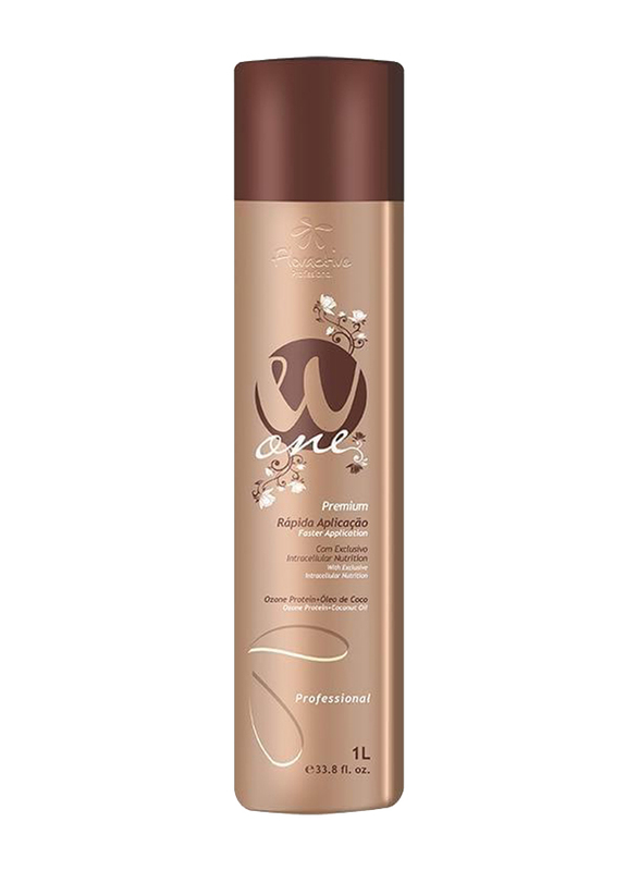 Floractive W One Nano Protein Hair Straightening for All Hair Types, 1000ml