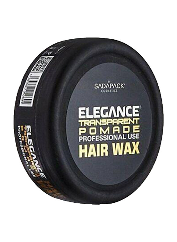 

Elegance Transparent Pomade Hair Wax for All Hair Types, 140gm