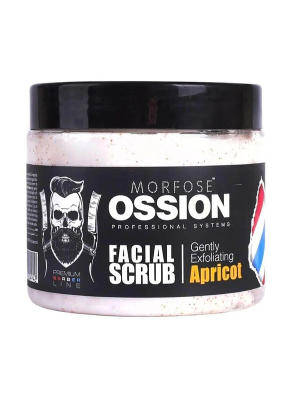 Morfose Ossion Gently Exfoliating Apricot Facial Scrub, 400ml