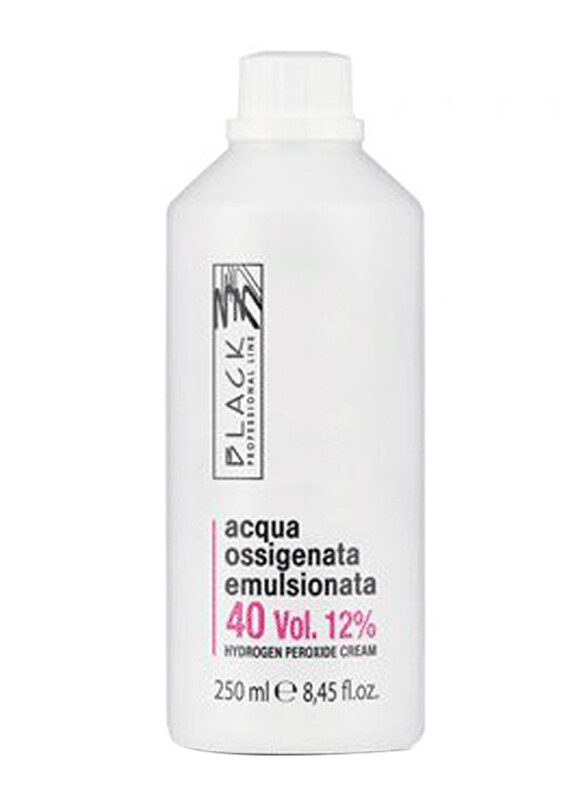 

Black Professional Line 40-Volume 12% Emulsified Hydrogen Peroxide, 250ml, Clear