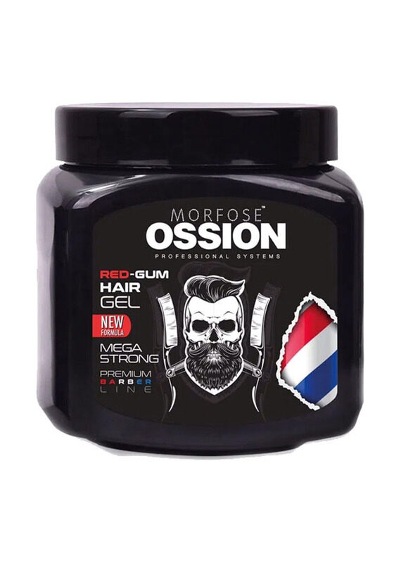 

Morfose Ossion Mega Strong Red Gum Hair Gel for All Hair Types, 750ml