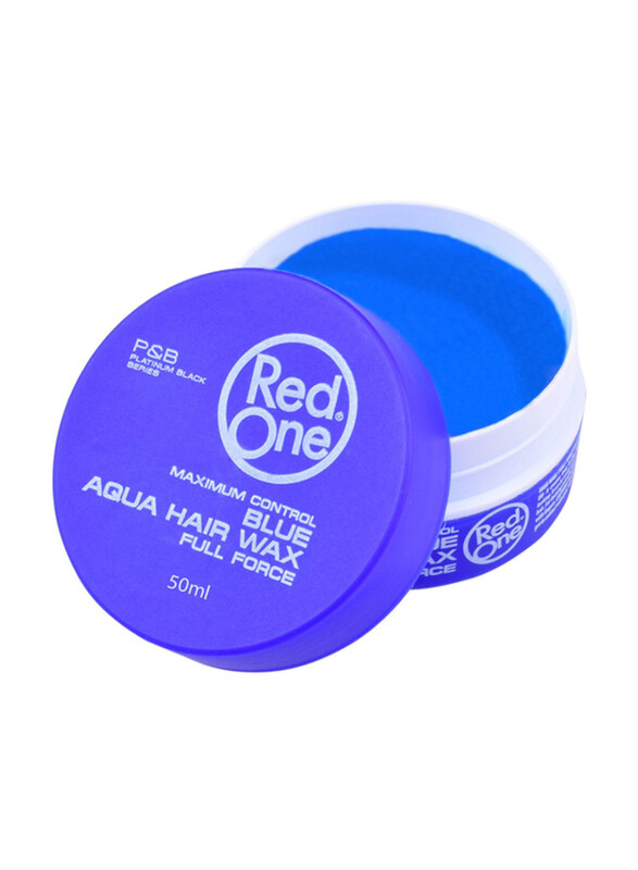 

RedOne Blue Aqua Full Force Hair Wax for All Hair Types, 50ml