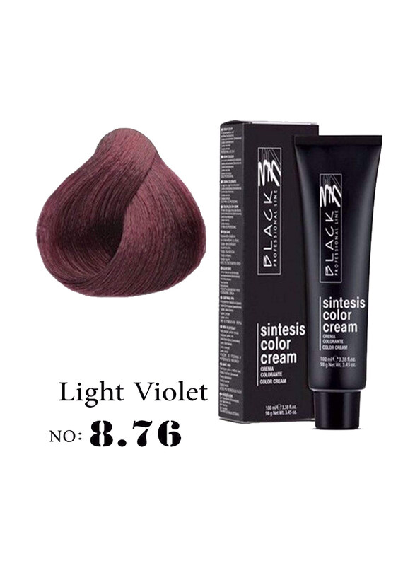 

Black Professional Line Sintesis Color Cream, 100ml, BLK150096, Light Violet 8.26/8.76