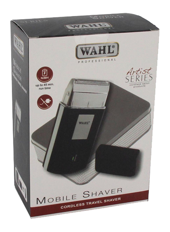 Wahl Professional Portable Cordless Shaver, 3615, Black