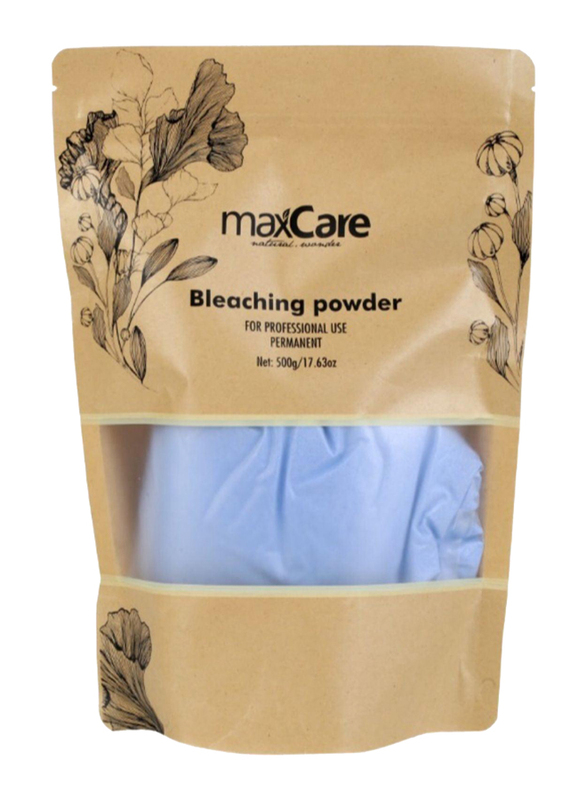 Maxcare Dust Free Bleaching Powder, 500gm, Blue