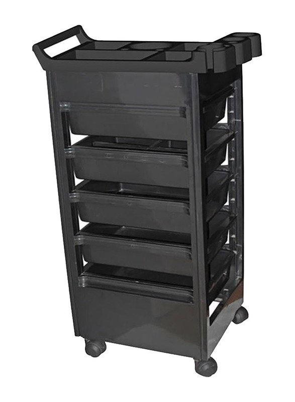 Globalstar Professional Salon Trolley, M-3010, Black