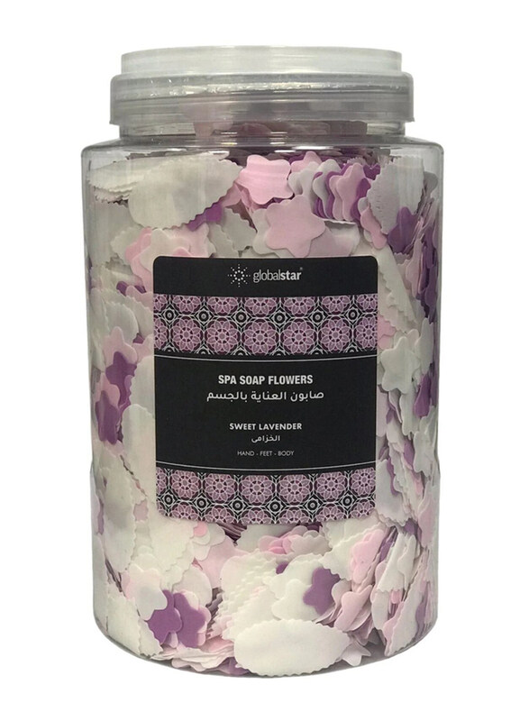 

Globalstar Sweet Lavender Scent Spa Soap Flowers, 800gm