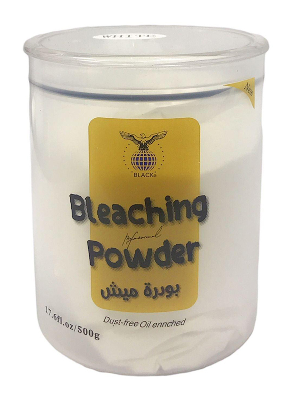 Black Bleaching Powder, 500gm, White