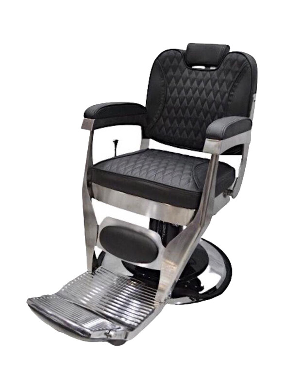 

Generic Professional Barber Chair, BX-2912-C, Black/Silver