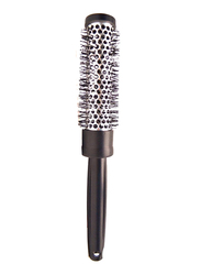 Black Steel Round Brush for All Hair Types, Medium