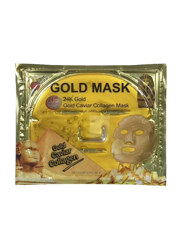 

Black 24k Gold Caviar Collagen Mask, 60gm