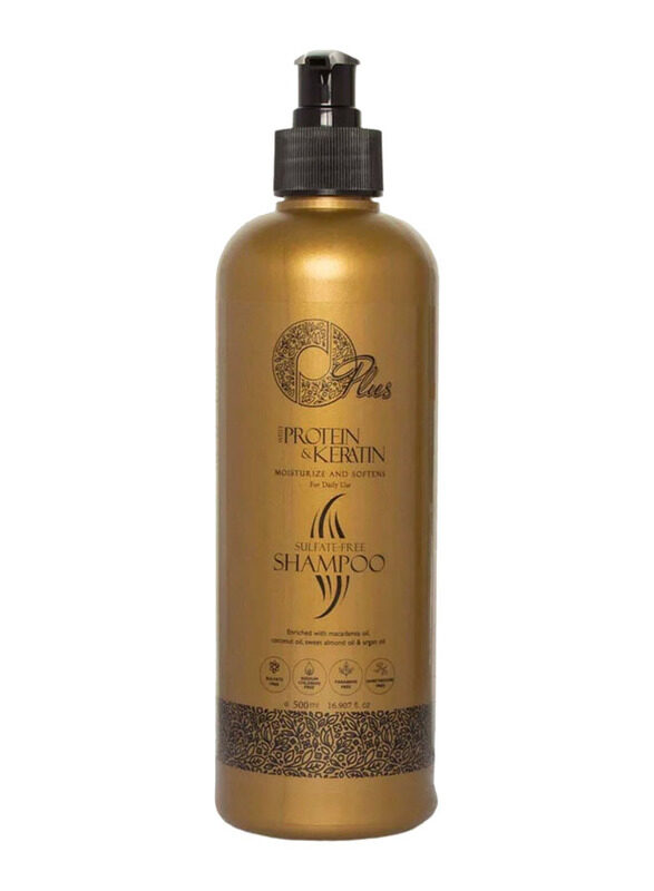 

OPlus Protein & Keratin Sulphate Free Shampoo for All Hair Types, 500ml