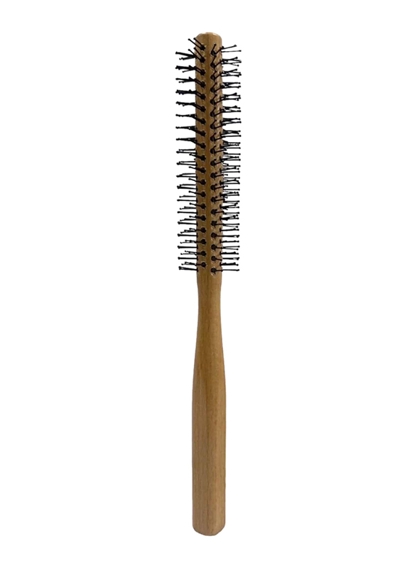 Globalstar Wooden Roll Brush, WB880-8, Brown/Black