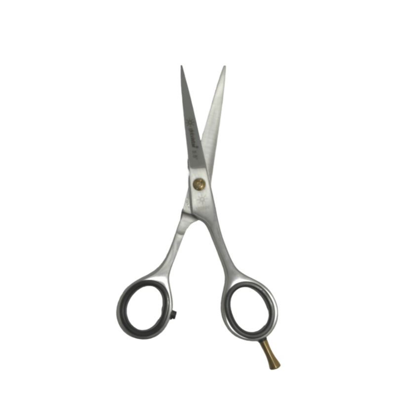 Globalstar 5.0" Barber Scissors - Precision Stainless Steel & Ergonomic Rubber Grip